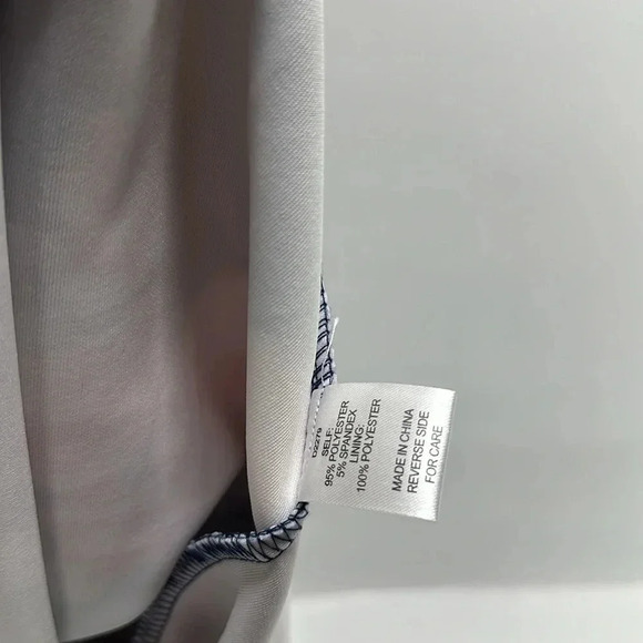 Alexia Admor Dress Short Sleeve A Line Scuba Floral Print Navy Blue Size XL - Picture 9 of 10